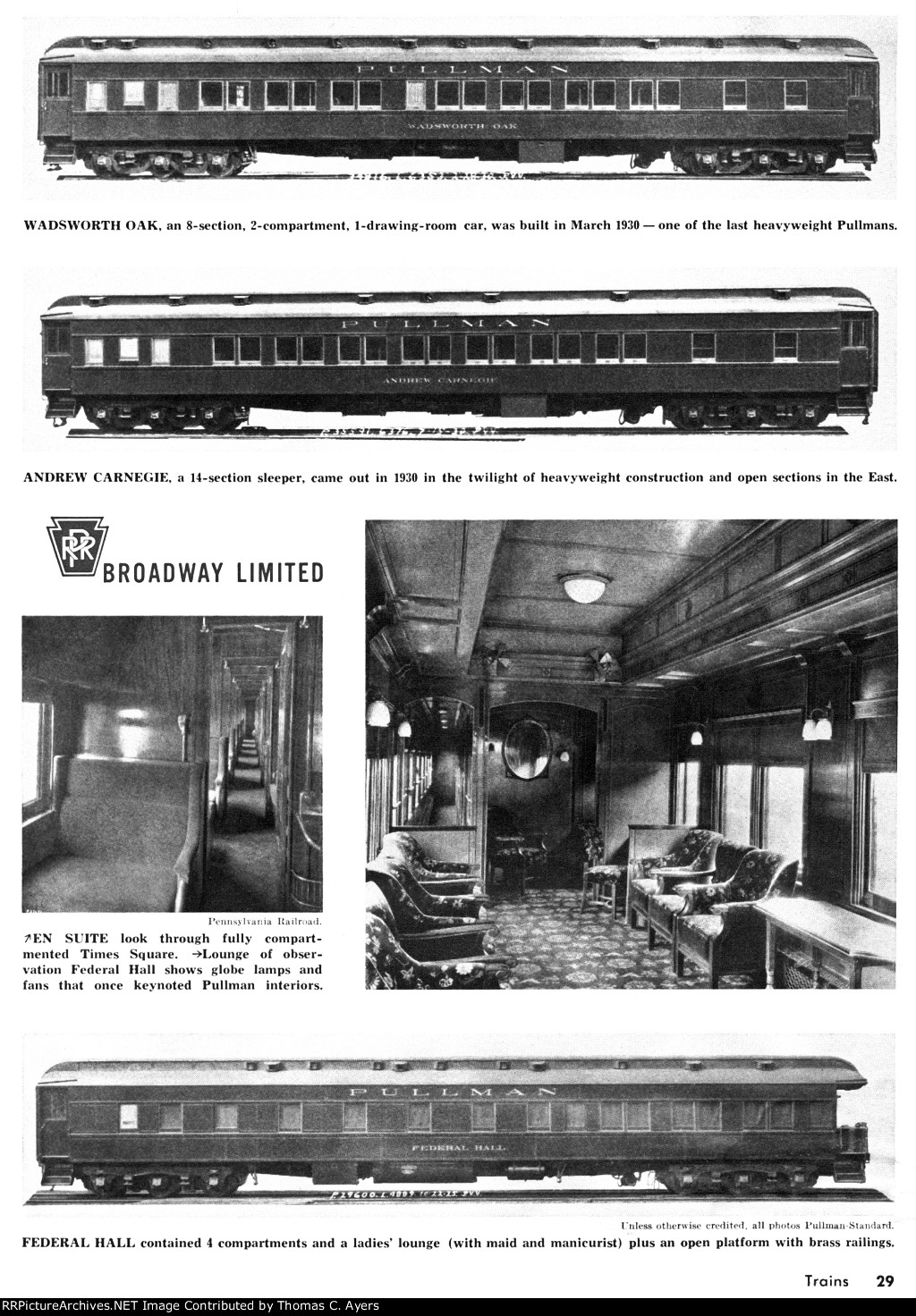 PRR "The Broadway Limited," Page 29, 1962